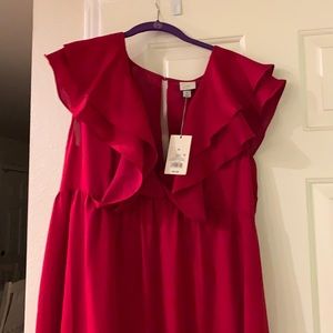 Brand new red maxi dress